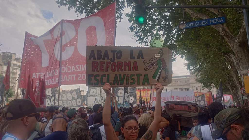 La CGT despeja la calle para facilitar la aprobación en&nbsp;Diputados